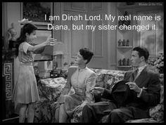 an old black and white photo with the caption i am person my real name is dana, but my sister - changed it