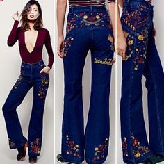 Reposhing This Item I Purchased From @Femmepersuasion. Loved It, But Ready To Rotate For Something New. Questions? Leave A Comment Below! Velvet Bell Bottoms, Bell Bottoms, Flare Jeans, Something New, Jeans Size, Free People, Women Jeans, Outfit Inspo, Plus Fashion