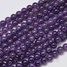 the beads are purple in color