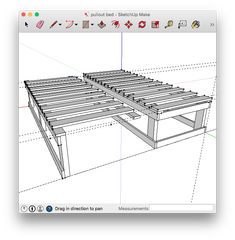 an image of a computer screen showing how to build a platform for a bed frame