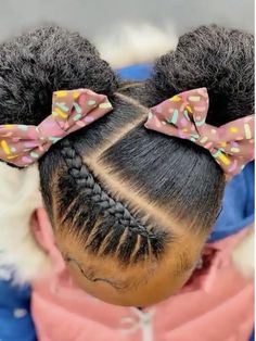 Easter Hair Styles For Black Kids, Natural Kid Hairstyles Black, Cute Hairstyles For Lil Kids, Black Girls Hairstyles Kids Natural, Little Kids Hairstyles Black Natural, Kid Girl Hairstyles Black, Black Toddler Hairstyles Girl Braids Natural Kids, Natural Hairstyles For Toddlers Black, Hair Styles For Kids Curly Hair