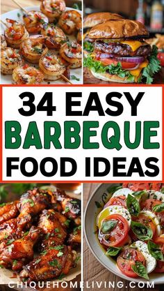 34 easy and delicious barbecue food ideas