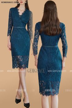 10% off now|Free shipping world-wide. Gorgeous Vneck Sheath Lace Wedding Guest Dress with 3/4 Sleeves at GemGrace. Click to learn our pro custom-made service for wedding dress, formal dress. View #WeddingGuestDresses for more ideas. Elegant Formal Lace Dress With 3/4 Sleeves, Fitted 3/4 Sleeve Lace Wedding Dress, Fitted 3/4 Sleeve Lace Dress For Wedding, Elegant Lace Dress With 3/4 Sleeves For Formal Occasions, Fitted Lace Dress For Wedding With 3/4 Sleeves, Fitted Lace Dress With 3/4 Sleeves For Weddings, Elegant Lace Dress With 3/4 Sleeves For Weddings, Elegant V-neck Lace Dress For Wedding Guest, Elegant Fitted Lace Dress With Half Sleeves