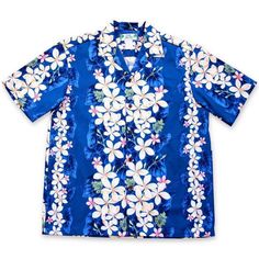 Hawaiian Outfit, Blue Hawaiian, Island Style, Aloha Shirt, Hawaii Shirt, Sewing A Button, Floral Fabric, Popular Style, Shorts With Pockets