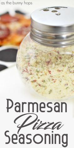 parmesan pizza seasoning recipe in a jar