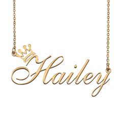 Name Necklace, Name Necklace Gold, Custom Name Necklace, Christmas Gift, Birthday Gift for Kids Her It is made of stainless steel and Sterling Silver. PLEASE NOTE: *the necklace will take 7-10 business days to make. * it will take another 20- 30 business days for transportation time. PLEASE NOTE. Hailey Name, Hunter Name, Name Necklace Gold, Necklace Name, Custom Name Necklace, Name Necklaces, Birthday Gifts For Kids, Gift For Kids, Name Necklace