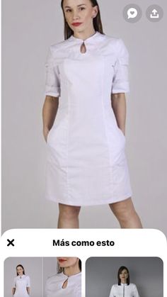 Nurses Uniform Modern, Nurses Life, Uniform Dress, Nurse Uniform