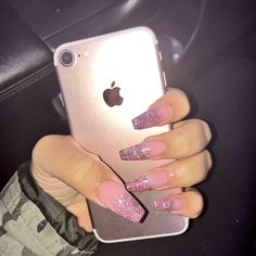 ❥أميرة Nail Nail, Sparkly Nails, Birthday Nails, Nails On Fleek