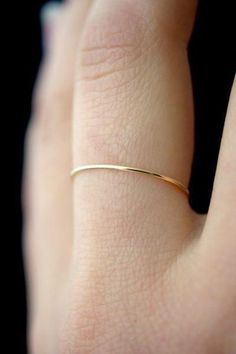 SMOOTH THIN STACKING RING 14k gold #pipeandrow www.pipeandrow.com Antique Engagement Ring, Ringe Gold, Gold Ring Stack, Gold Halo, Stacked Jewelry, Stacking Ring, Engagement Rings Sapphire, Dainty Jewelry, Gold Engagement Rings