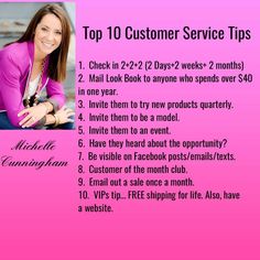 These tips are actually really good advice Customer Service Ideas, Customer Service Tips, Mary Kay Office, Mary Kay Career, Selling Mary Kay, Mary Kay Skin Care