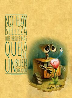 an image of a cartoon character with words written in spanish on the front and back