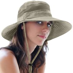 Khaki  Navigator Series Fishing Hat with UPF 50+ Sun Protection Bob Chapeau, Packable Sun Hat, Safari Hat, Mens Sun Hats, Mens Bucket Hats, Surf Lifestyle, Wide Brim Sun Hat, Sun Protection Hat, Lake Powell