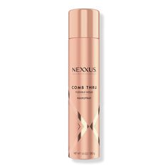 Comb Thru Flexible Hold Hairspray - Nexxus | Ulta Beauty Finishing Spray Hair, Hair Shine Spray, Hair Thickening Spray, Jasmine Hair, Hair Care Regimen, Shine Spray, Finishing Spray, Hair Mist, Hair Thickening