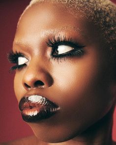 Black Editorial Makeup, Close Ups Photography, Self Portrait Photoshoot, Editorial Makeup Photography, Black Editorial, Makeup For Black Skin