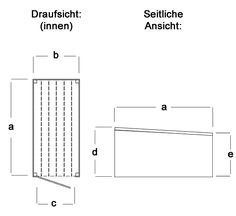 the diagram shows how to draw an architectural structure