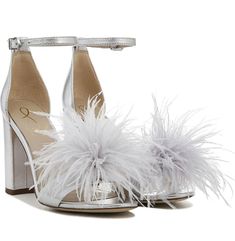 The 24 Best Places to Buy Wedding Shoes Online in 2024 Free People Wedding, Feather Shoes, Feather Sandals, Butterfly Wedding