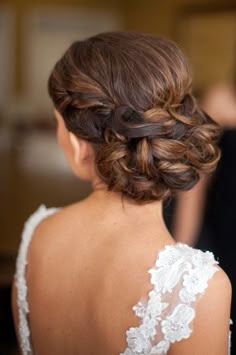 updo Gatsby Hairstyles, Hairstyles Retro, Bridal Hairstyles With Braids, Bridal Braids, Braided Updo Wedding