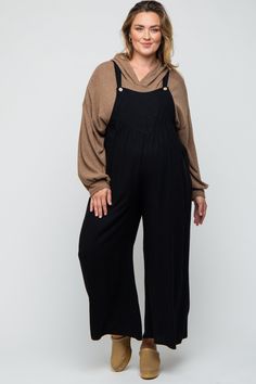 Black Linen Maternity Plus Overalls– PinkBlush Plus Size Maternity Outfits, Plus Size Maternity Fashion, Plus Size Maternity Clothes, Plus Size Overalls, Linen Maternity, Maternity Plus Size, Plus Size Maternity, Maternity Outfit, Maternity Outfits