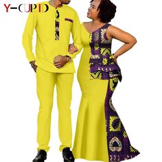 African Couple Wear Dashiki African Clothes Print Long Dresses for Women Matching Men Outfits Shirts and Pants Sets Y22C006 _ - AliExpress Mobile Couples African Outfits Couple African Outfits Matching Wedding, African Couple Outfit Matching Wedding, Couples Suit And Dress, Couple Traditional Outfits African, Mix And Match Kitenge Designs, Couple Fashion Matching, Mix And Match Outfits