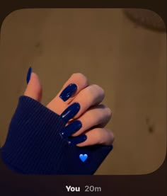 Beauty Office, Clear Glitter Nails, Simple Fall Nails, Nails Inspired, Birthday Nails, Coffin Nails Designs, Blue Nails, Swag Nails