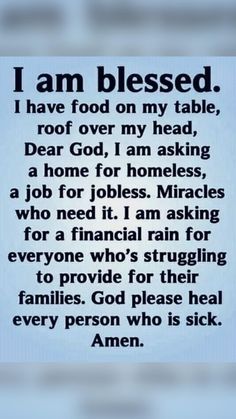 a poem written in black and white that reads i am bleeded, i have food on my table, roof over my head, dear god, i am asking