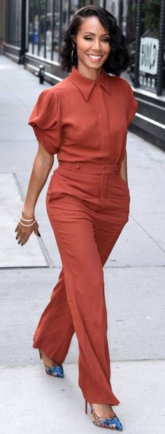 Jada Pinket Smith Jada Pinkett, Smart Casual Work Outfit, Chique Outfits, Casual Work Outfit, Professional Attire, Black Women Fashion, Casual Work Outfits, Business Attire, Street Chic