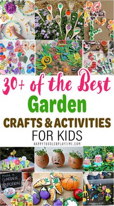 the best garden crafts and activities for kids