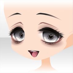 Cocoppa Play Hair, Chibi Eyes, Eye Expressions, Manga Eyes, Drawing Expressions, Anime Eye Drawing