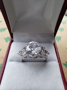 Stunning 😍  In beautiful condition ❤️  Lovely quality stones set in sterling silver  Good solid piece  Size P UK  Size 7.5 USA Classic Crystal Ring With Cubic Zirconia, Silver Pear-shaped Cubic Zirconia Wedding Ring, Dazzling Formal Rings With Accent Stones, Formal Diamond Ring With Vs Clarity And Round Stone, Formal Diamond Ring With Vs Clarity, Formal Round Diamond Ring With Vs Clarity, Fine Jewelry Sterling Silver Diamond Ring With Round Stone, Formal Heart Cut Sterling Silver Diamond Ring, Pear-shaped Cubic Zirconia Anniversary Rings