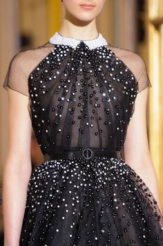 Christophe Josse Dior Embroidery, Sparkly Gown, Night Circus, Makijaż Smokey Eye, Couture Details, Fashion Videos, Embroidery Inspiration, Fashion Details