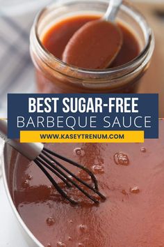 the best sugar - free barbecue sauce recipe for bbq