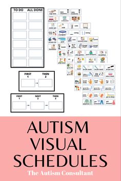 Use a visual to support your autistic child Aba Therapy Activities, Classroom Setup Elementary, Sensory Classroom, Visual Timetable, Special Needs Mom, Schedule Cards, Visual Schedule