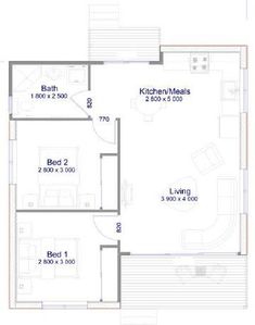 Modern Ranch House Plans, House Plan Ideas, Modern Ranch House, Granny Flats, Building House, Modern Ranch, Ranch House Plans, Plan Ideas