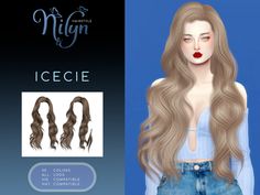 The Sims Resource - ICECIE HAIR Sims 4 Hair Cc Sims Resource, Sims 4 Cc Alpha Hair Simpliciaty, Sims 4 Cc The Sims Resource Hair Women, Sims 4 Cc Hair Female The Sims Resource, Husband Hair, Ciara Hair, Anna Hair