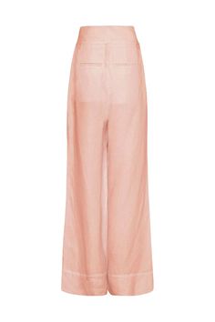 The Palmera Pant in Sherbet is a versatile staple in any wardrobe. Designed to sit on the waist, this wide leg pant falls off the hips and into a wide leg silhouette. Crafted from a luxurious portuguese linen, the Palmera Pants feature a wide waistband and wide cuff at the hem, with deep side pockets and back welt pockets. Pair with your favourite swimwear or a simple tee.Luxury fabric sustainably made in Portugal.Garment sustainably and ethically made in Australia. Uzun Boy, Luxury Fabric, Simple Tees, Wide Leg Pant, Wide Cuff, Organic Linens, Luxury Linen, Shades Of Orange, Wide Waistband