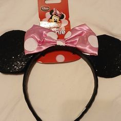 Nwt ~Disney Store Pink Minnie Mouse Ears Headband Minnie Mouse Ears Headband, Pink Minnie, Mouse Ears Headband, Ears Headband, Minnie Mouse Ears, Ear Headbands, Mouse Ears, Disney Store, Kids Costumes