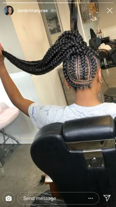 Hairstyles Bandana, Cute Braided Hairstyles, Braided Styles, Braided Ponytail Hairstyles, Girl Braids, Hair Styles 2017, Girls Hairstyles Braids