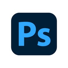 the logo for adobe's photoshopped app, which is designed to look like an