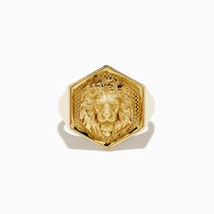 Men's 14K Yellow Gold Lion Signet Ring Luxury Gold Signet Ring With 17 Jewels, Tarnish Resistant 14k White Gold Signet Ring, Luxury 14k Yellow Gold Signet Ring, White Gold 14k Signet Ring, 14k White Gold Tarnish Resistant Signet Ring, 14k White Gold Tarnish-resistant Signet Ring, Yellow Gold 14k Tarnish Resistant Signet Ring, Luxury 14k Gold Engraved Tarnish Resistant Ring, Fine Jewelry Yellow Gold Signet Ring With 17 Jewels