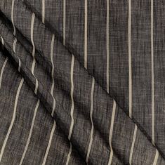 a black and white striped fabric