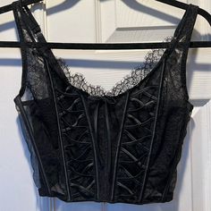 Victoria’s Secret Black Corset - Never Worn Victoria Secret Corset, Shifting Closet, Black Corset, Victoria Secret, Women's Intimates, Fashion Inspo Outfits, Victoria’s Secret, Starry Night, Victoria's Secret