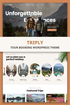 Triply – Travel Themes for WordPress Starting A Travel Agency, Travel Agent Website, Tour And Travel Website Design, Travel Agency Website Design Templates, Landing Page For Travel Agency, Booking Website, Hotel Website