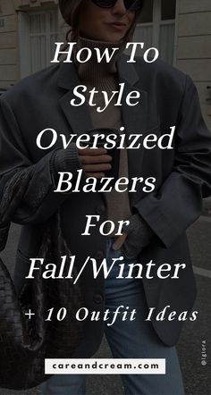 Step up your fall and winter fashion with our blog post on oversized blazers outfits and top picks. Get inspired by women's oversized blazer outfit ideas, learn how to style an oversized blazer, and uncover ideas for a classy or casual look. Dive into fall winter trends and outfits for your new trendy style. Oversized Blazer Outfits, Fashion Blazer Outfits, Blazers Outfits, Oversized Blazer Outfit, Womens Oversized Blazer, Blazer Outfit Ideas, Oversized Blazers, Pick Outfits, Business Casual Blazer