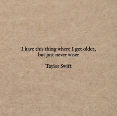 a piece of cardboard with the words taylor swift written in black on top of it