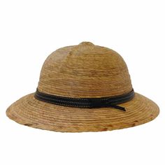 Palm Leaf Safari Pith Helmet - Texas Gold Hats Texas Gold, Pith Helmet, Austrian Empire, Disco Fashion, Packable Hat, Hat Bands, Safari Hat, Gold Hats, Timeless Classic Style