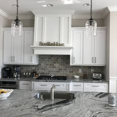 the kitchen is clean and ready for us to use in its new owner's home