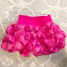 Brand New! Insanely Adorable Little Girls Skirt All Offers Welcome!! Chapple Roan, Briar Beauty, Olivia Pink, Rose Skirt, Girls Skirt, Punk Rocker, Pink Skirt, Kids Bottoms, Concert Outfit