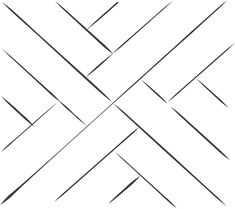 the diagonal lines are drawn in black and white