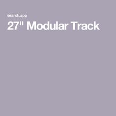 the text reads search app 27 modular track