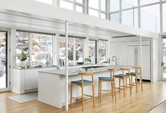 Harmony and Flow Inspire a Minimalistic Design Approach - Colorado Homes & Lifestyles Nature Spirituality, Moroccan Women, Wide Windows, Counter Space, Main Bedroom, Minimalistic Design, Architect Design, White Walls